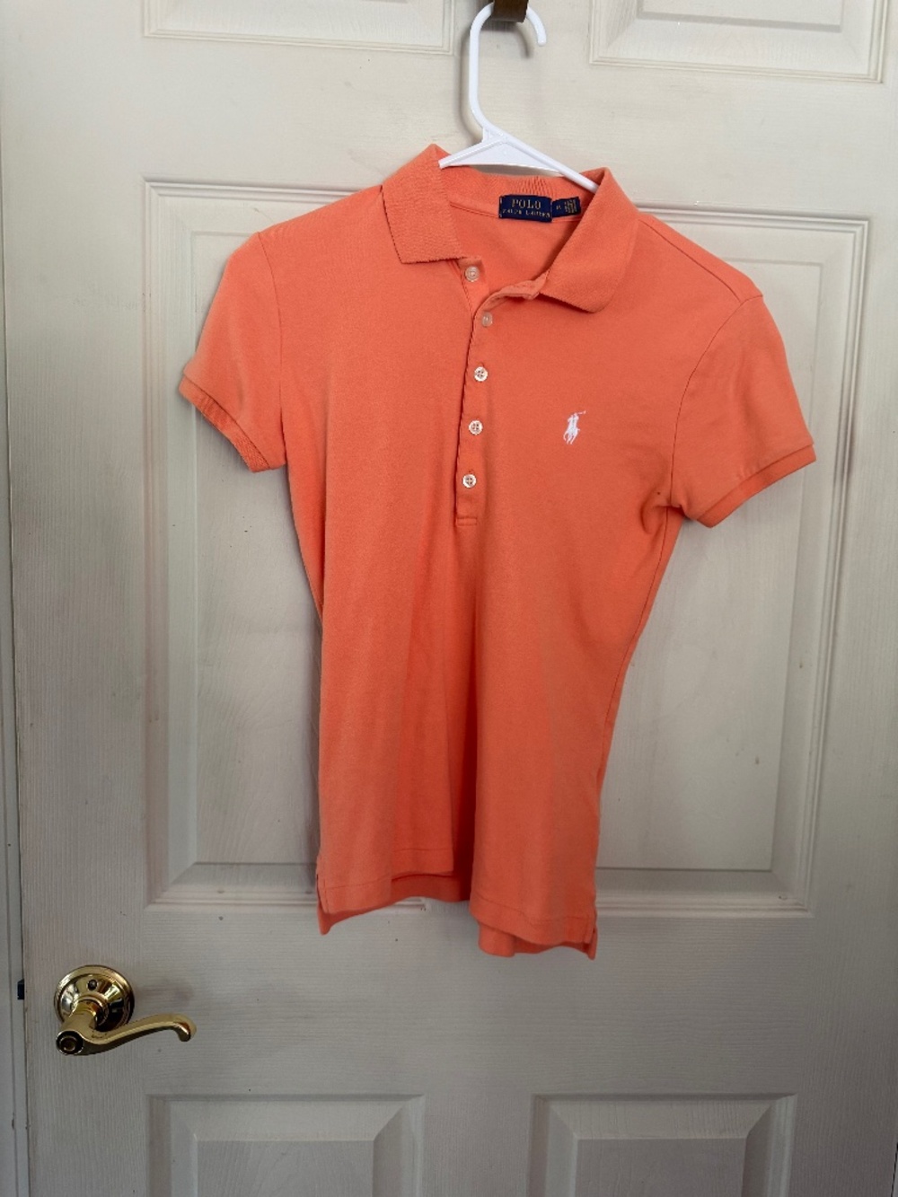 NWOT BLUE LABEL LADIES SKINNY FIT RALPH LAUREN POLO SIZE MEDIUM